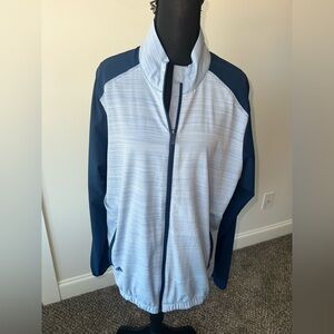 Adidas Women's Essentials Full-Zip Wind Golf Jacket Size XL